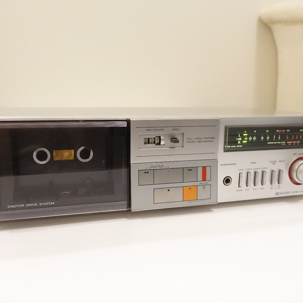 Sony Stereo Cassette Deck Player Recorder TC FX4 - Tested